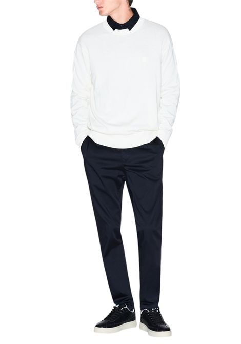 Maglione girocollo in misto cotone ARMANI EXCHANGE | Maglie | XM000338 AF12291U0009